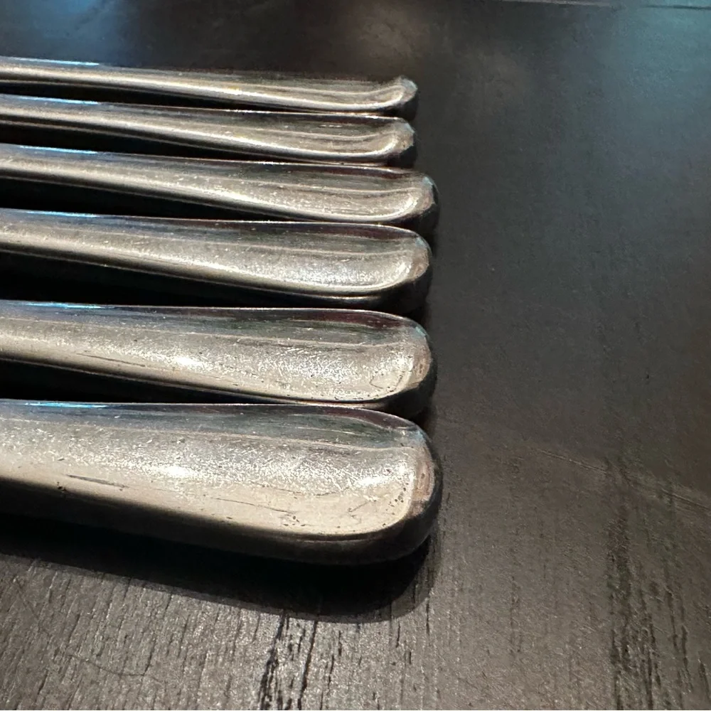 Dansk ESCAPADE Stainless Flatware 6 Dinner Knives 9”
